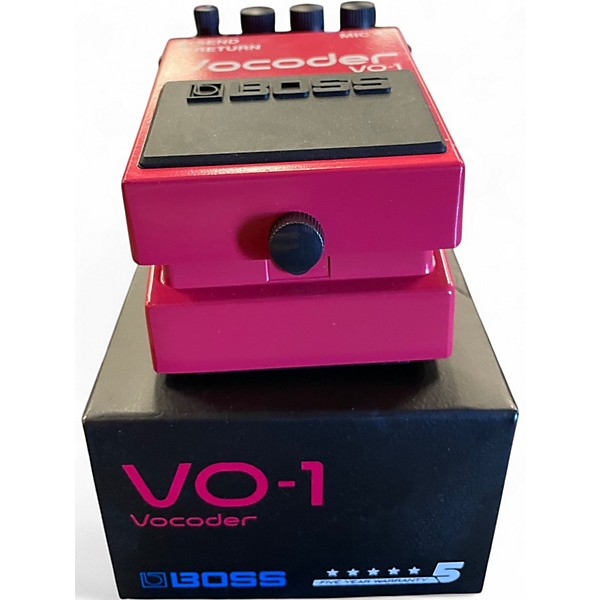 Used BOSS VO-1 Vocoder Effect Pedal
