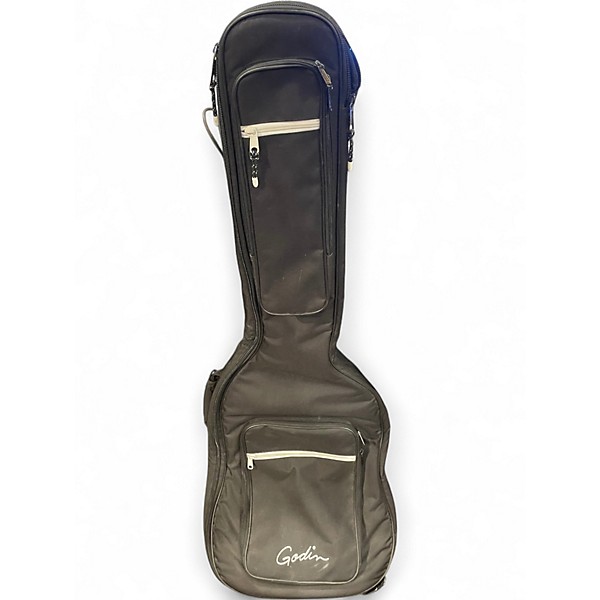 Used Godin A5 Ultra 5 String Natural Acoustic Bass Guitar