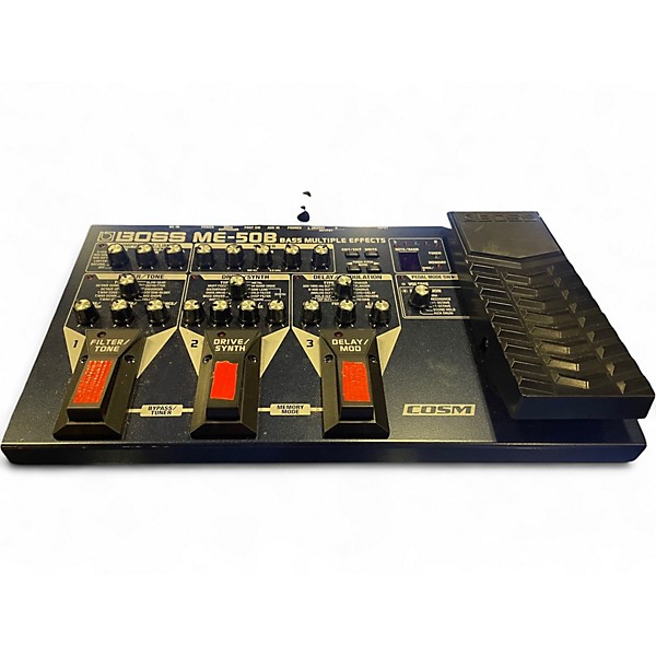 Used BOSS ME50B Bass Multi Bass Effect Pedal