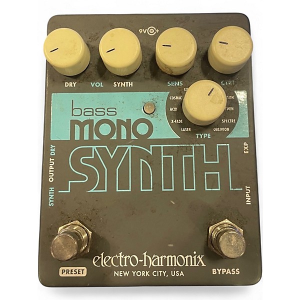 Used Electro-Harmonix Bass Mono Synth Bass Bass Effect Pedal