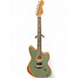 Used Fender Acoustasonic Player Jazzmaster Antique Olive Acoustic Electric Guitar thumbnail