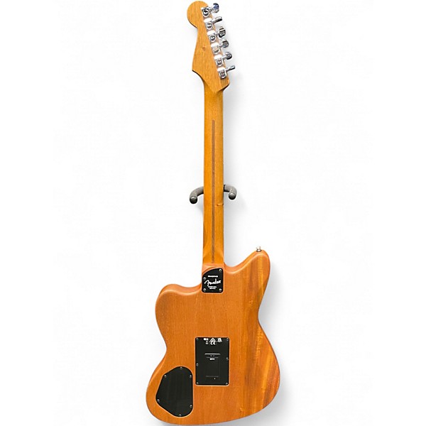 Used Fender Acoustasonic Player Jazzmaster Antique Olive Acoustic Electric Guitar