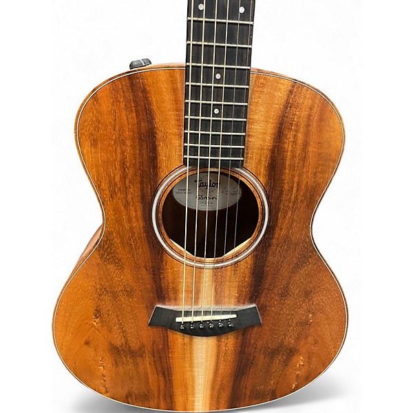 Used Taylor GS Mini-e Natural Acoustic Electric Guitar