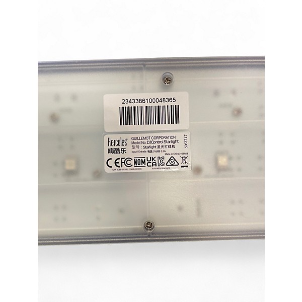 Used Hercules DJ DJControl Starlight Controller for Serato DJ DJ Controller