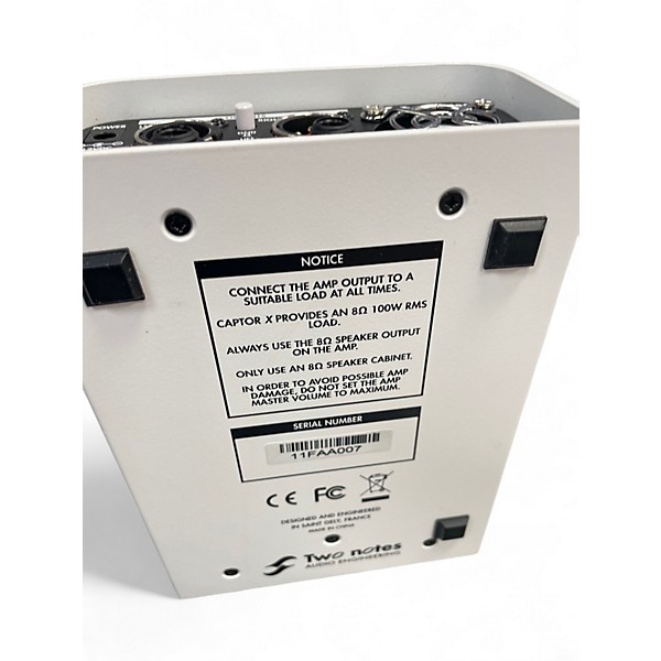 Used Two Notes Torpedo Captor X Reactive Load Box Power Attenuator