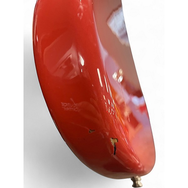 Used Squier Vintage Modified Jaguar CORAL Solid Body Electric Guitar