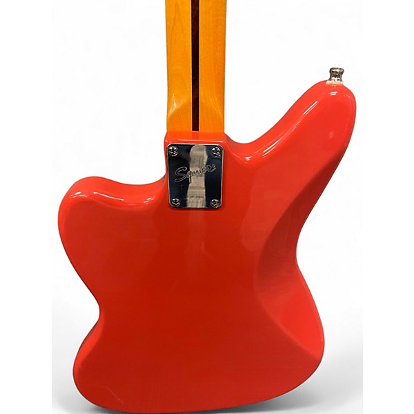 Used Squier Vintage Modified Jaguar CORAL Solid Body Electric Guitar