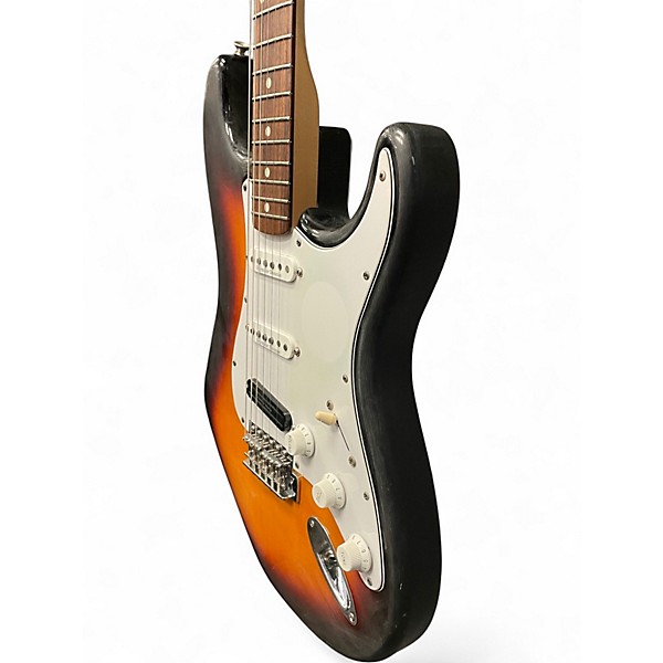 Used Fender Standard Stratocaster 3 Tone Sunburst Solid Body Electric Guitar