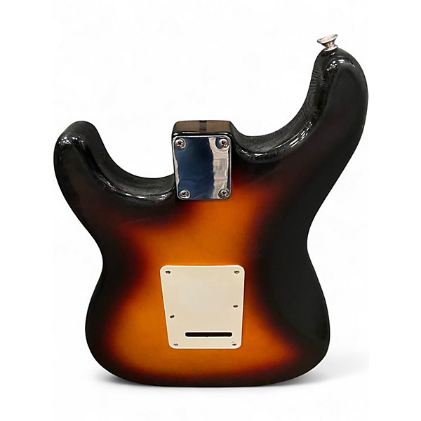 Used Fender Standard Stratocaster 3 Tone Sunburst Solid Body Electric Guitar
