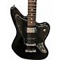 Used Fender Blacktop Jaguar Black Solid Body Electric Guitar