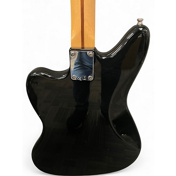 Used Fender Blacktop Jaguar Black Solid Body Electric Guitar