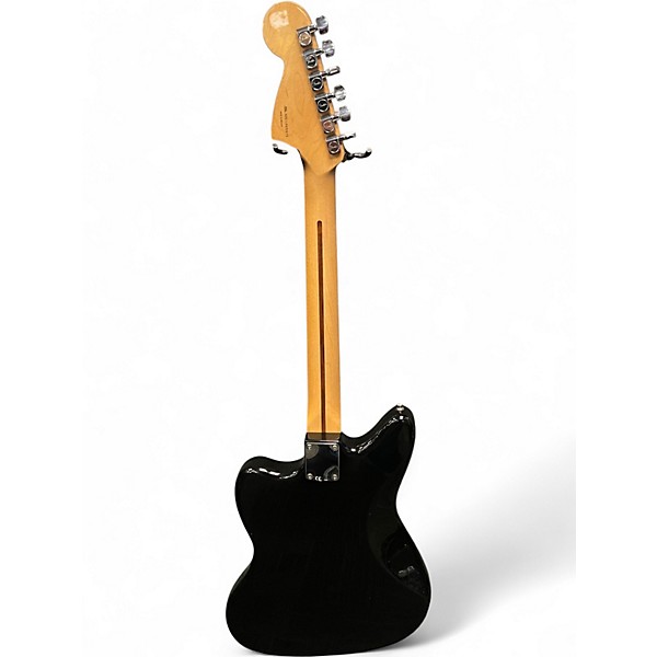 Used Fender Blacktop Jaguar Black Solid Body Electric Guitar