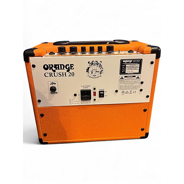 Used Orange Amplifiers Crush 20 20W 1x8 Guitar Combo Amp