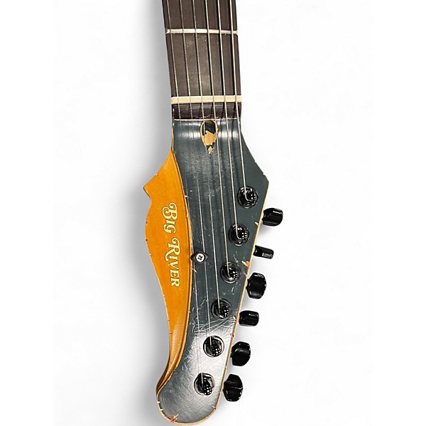 Used 2024 Big River JAZZCASTER SLATE GRAY Solid Body Electric Guitar