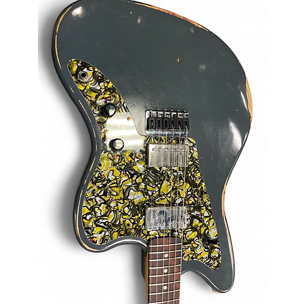 Used 2024 Big River JAZZCASTER SLATE GRAY Solid Body Electric Guitar