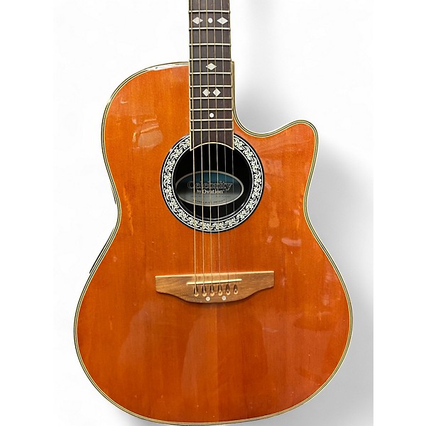 Used Ovation CELEBRITY CC157 Natural Acoustic Electric Guitar