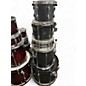 Used TAMA 5 Piece Rockstar Black Drum Kit thumbnail