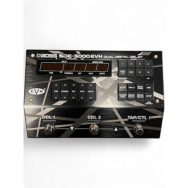 Used BOSS SDE3000 EVH Effect Pedal