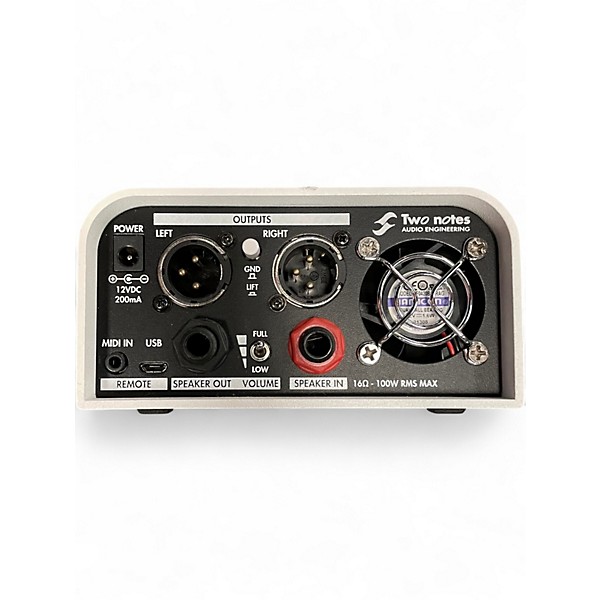 Used Two Notes AUDIO ENGINEERING Torpedo Captor X Power Attenuator