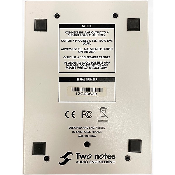 Used Two Notes AUDIO ENGINEERING Torpedo Captor X Power Attenuator