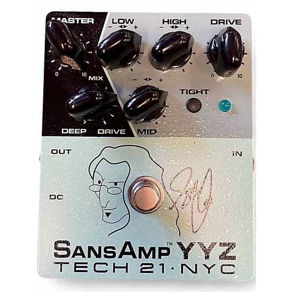 Used Tech 21 Geddy Lee Signature SansAmp YYZ Effect Pedal