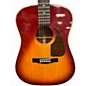 Vintage 1980s Fender F220SB 2 Color Sunburst Acoustic Guitar