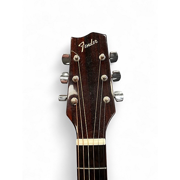 Vintage 1980s Fender F220SB 2 Color Sunburst Acoustic Guitar