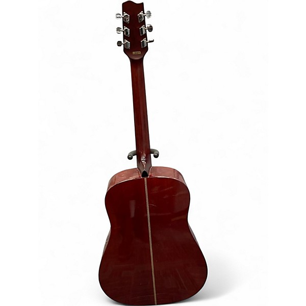 Vintage 1980s Fender F220SB 2 Color Sunburst Acoustic Guitar