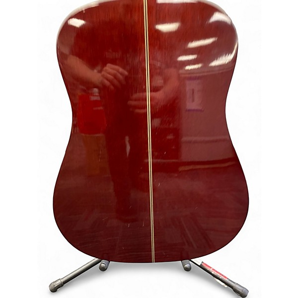 Vintage 1980s Fender F220SB 2 Color Sunburst Acoustic Guitar