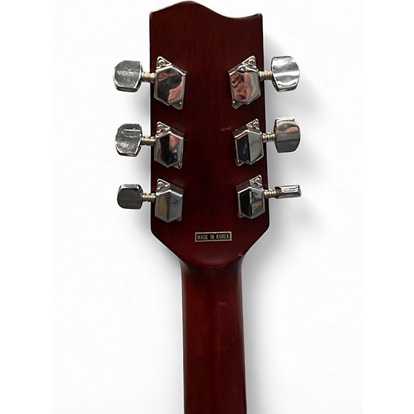 Vintage 1980s Fender F220SB 2 Color Sunburst Acoustic Guitar