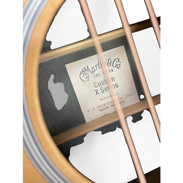 Used Martin CUSTOM X SERIES Natural Acoustic Guitar