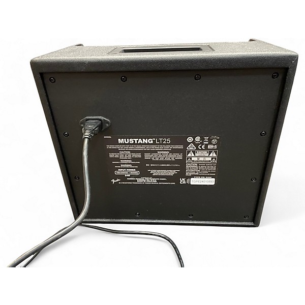 Used Fender Mustang LT25 25W 1x8 Guitar Combo Amp