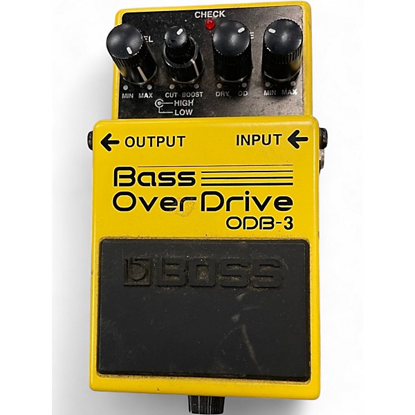 Used BOSS ODB3 Bass Overdrive Bass Effect Pedal
