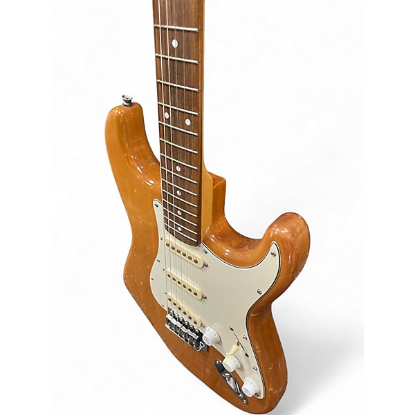 Used New York Pro S type Natural Solid Body Electric Guitar