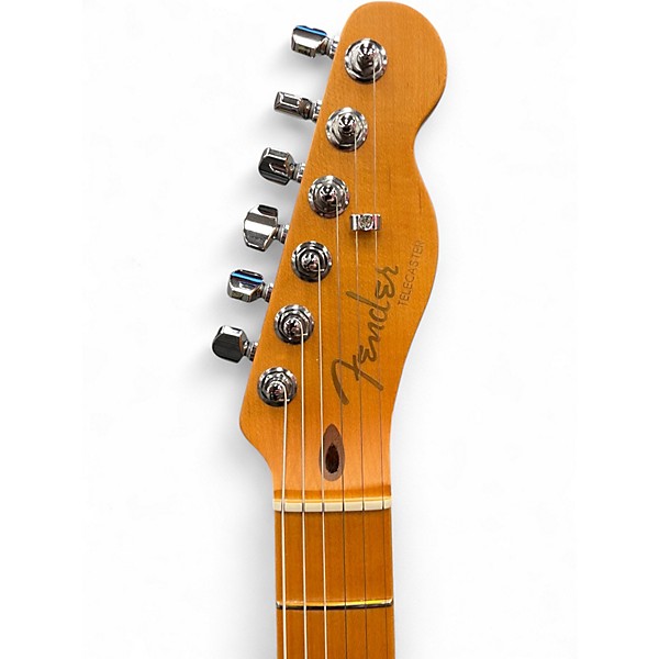 Used Fender American Ultra Telecaster Sunburst Solid Body Electric Guitar