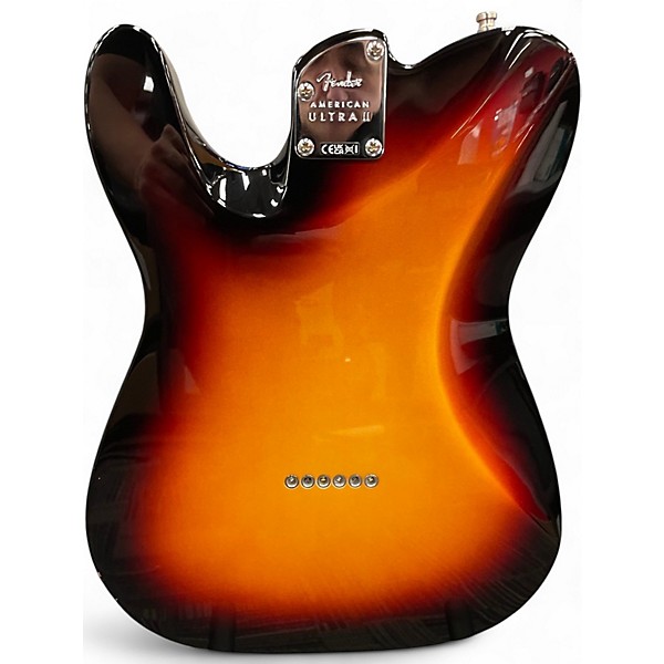 Used Fender American Ultra Telecaster Sunburst Solid Body Electric Guitar