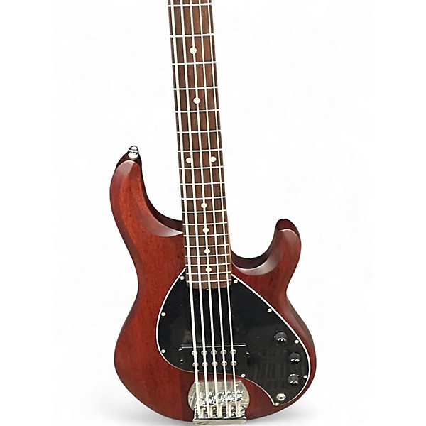 Used Sterling by Music Man sting ray sub 5 Mahogany Electric Bass Guitar