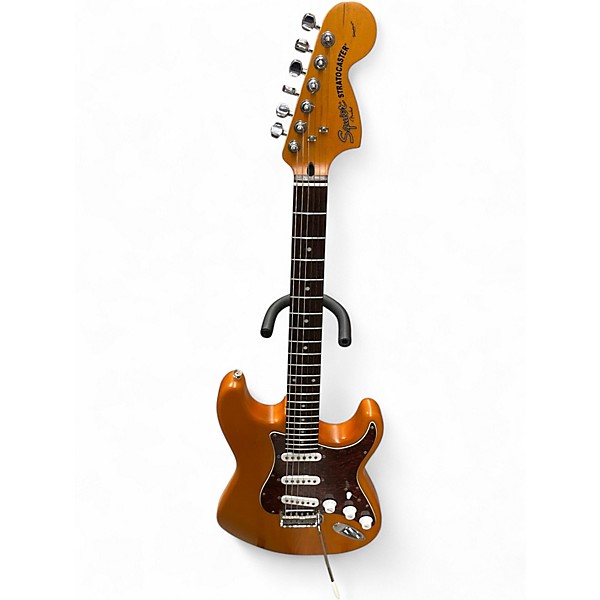 Used Squier Standard Stratocaster Natural Solid Body Electric Guitar