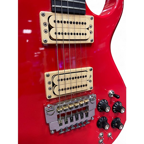 Used Carvin DC200 Bright Red Solid Body Electric Guitar