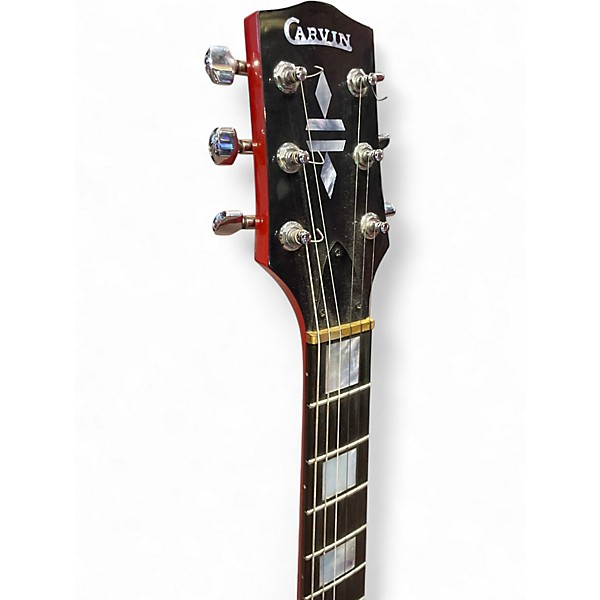 Used Carvin DC200 Bright Red Solid Body Electric Guitar