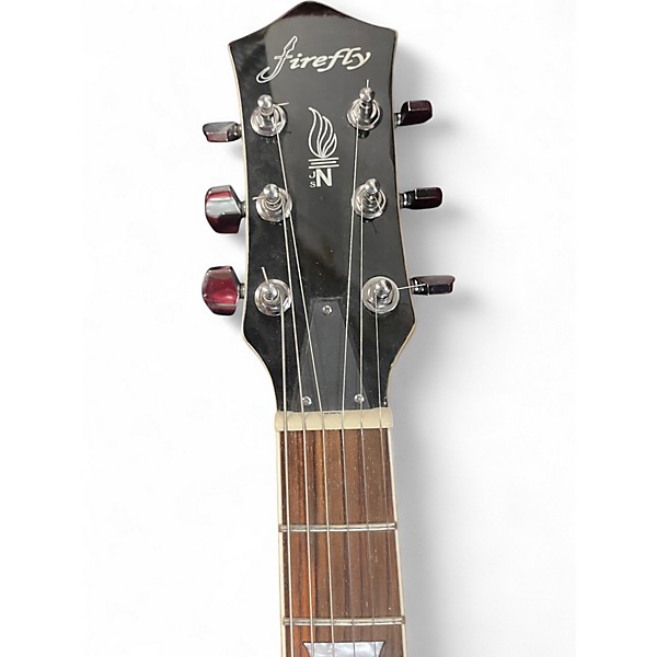 Used Firefly JSN Sunburst Hollow Body Electric Guitar