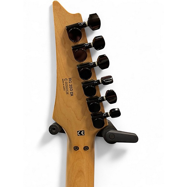 Used Ibanez RG350DX RG Series White Solid Body Electric Guitar