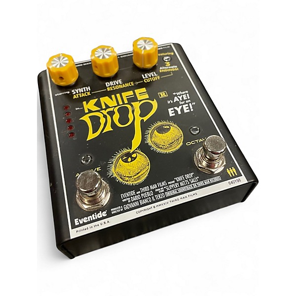 Used Eventide Knife Drop Effect Pedal
