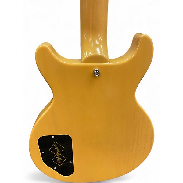 Used Epiphone 1960 Les Paul Special Double-Cut Reissue TV Yellow Solid Body Electric Guitar
