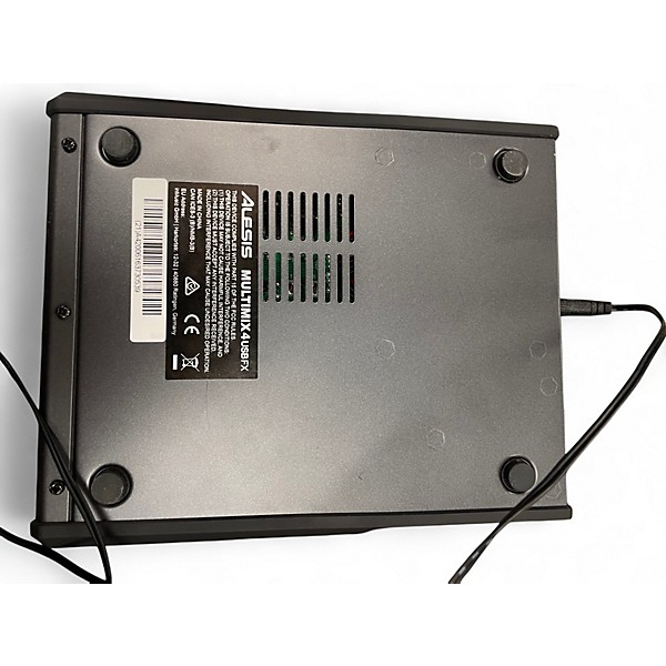 Used Alesis MultiMix 4 USB FX 4-Channel Unpowered Mixer