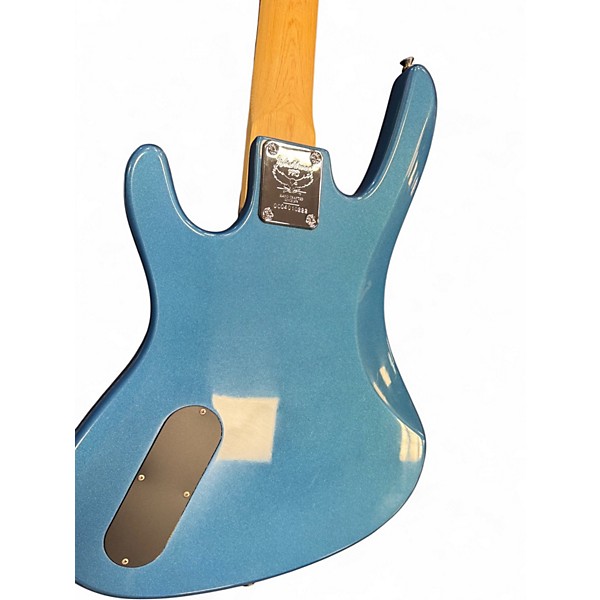 Used Washburn XB100 Blue Electric Bass Guitar