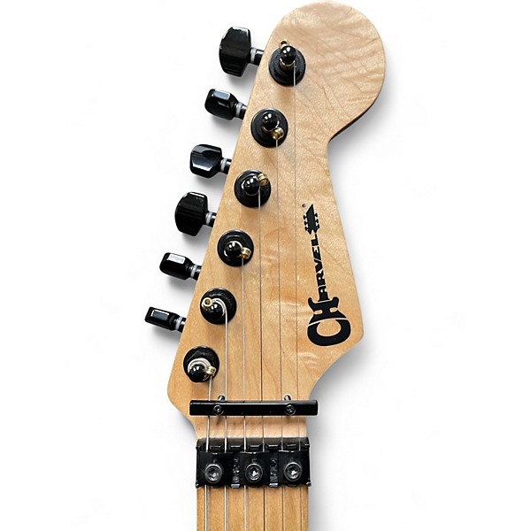 Used Charvel Pro-Mod DK Signature Satchel Green Bengal Solid Body Electric Guitar