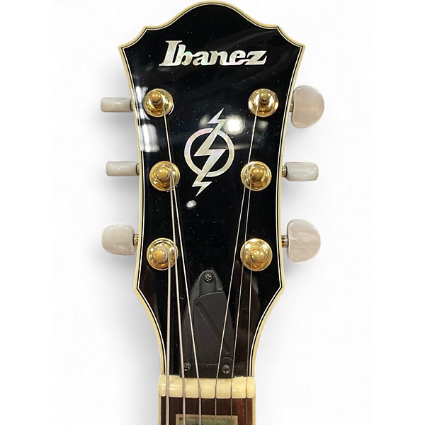 Used Ibanez AG95 Artcore Expressionist Brown Sunburst Hollow Body Electric Guitar