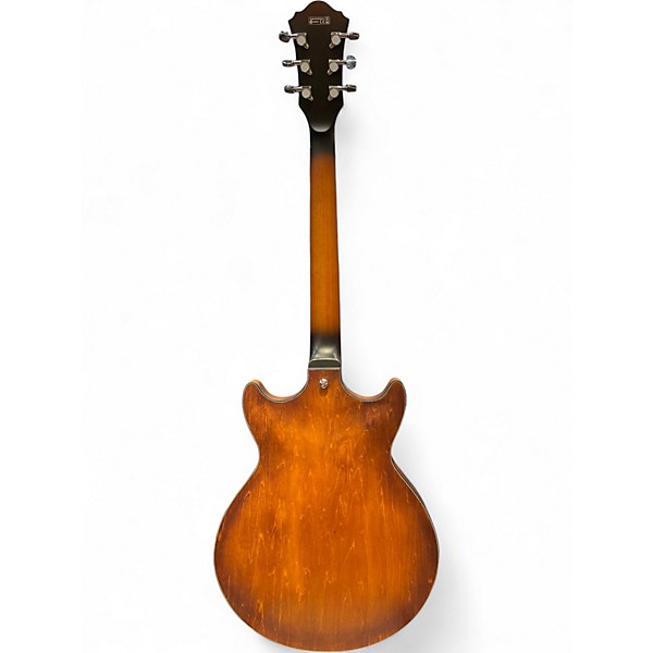 Used Ibanez AM73B Archtop Brown Hollow Body Electric Guitar