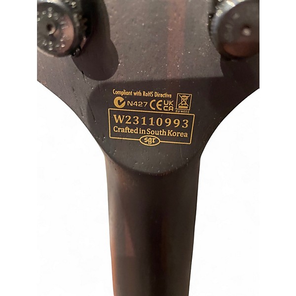 Used Schecter Guitar Research John Browne Tao-7 Blue Solid Body Electric Guitar